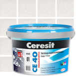 Затирка для швов Ceresit AQUASTATIC CE 40 водоотталкивающая цвет белый 2 кг